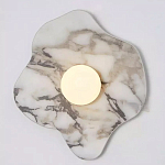 Бра с основанием волнистой формы Shaw Marble Lighting варинант исполнения - 1 | Loft Concept в Ростове-на-Дону