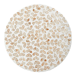 Столик с инкрустацией с перламутровым узором Jean Cream варинант исполнения - 2 | Loft Concept в Ростове-на-Дону