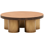 Круглый кофейный стол Stokes Coffee Table варинант исполнения - 1 | Loft Concept в Ростове-на-Дону