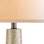 Настольная лампа на бетонном каркасе Polished Concrete Column варинант исполнения - 1 | Loft Concept в Ростове-на-Дону