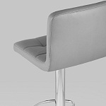 Барный стул с сиденьем серого цвета Honory варинант исполнения - 6 | Loft Concept в Ростове-на-Дону