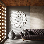 Гипсовая 3D Панель DRAGON SCALE - A  B  C  D варинант исполнения - 1 | Loft Concept в Ростове-на-Дону