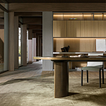 Дизайнерский рабочий стол из металла BLEVIO Table варинант исполнения - 6 | Loft Concept в Ростове-на-Дону