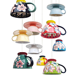 Подвесные светильники в виде чаши с цветочным орнаментом Flower Reversal варинант исполнения - 2 | Loft Concept в Ростове-на-Дону