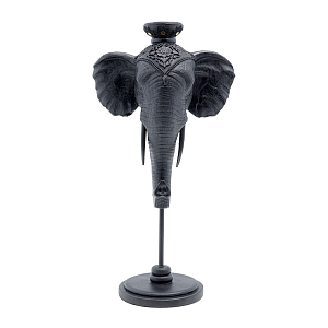 Подсвечник черный Elephant's head
