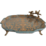 Блюдо фарфоровое Птичий взгляд Lolo варинант исполнения - 2 | Loft Concept в Ростове-на-Дону