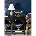 Чаша стеклянная с фигурками разноцветных попугаев на ободке 41 Eden Garden варинант исполнения - 3 | Loft Concept в Ростове-на-Дону