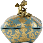 Фарфоровая шкатулка Angel with a rose варинант исполнения - 1 | Loft Concept в Ростове-на-Дону