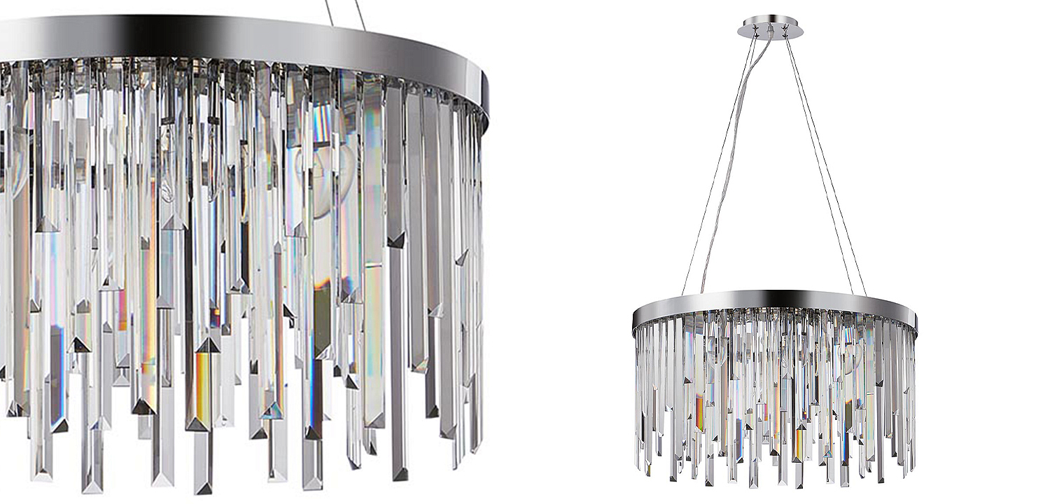 Люстра Bennett Chandelier chrome 60 Люстра Bennett Chandelier chrome 60 - Loft-Concept в Ростове-на-Дону