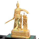 Настольный письменный набор из малахита и долерита Leader Organizer варинант исполнения - 3 | Loft Concept в Ростове-на-Дону