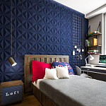 Гипсовая 3D Панель M-101 варинант исполнения - 2 | Loft Concept в Ростове-на-Дону