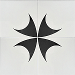 Дизайнерская плитка с узором Комета варинант исполнения - 1 | Loft Concept в Ростове-на-Дону