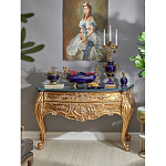 Чаша темно-синяя фарфоровая с бронзовыми ручками в виде ангелов Eden Garden варинант исполнения - 5 | Loft Concept в Ростове-на-Дону