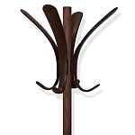 Вешалка коричневая с 4-мя крючками из пластика Curves Hangers варинант исполнения - 3 | Loft Concept в Ростове-на-Дону