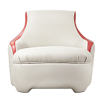 Премиальное кресло с вставками из кожи Holland варинант исполнения - 1 | Loft Concept в Ростове-на-Дону