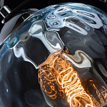 Подвесной светильник со стеклянном плафоном в форме бокала Kaleido варинант исполнения - 20 | Loft Concept в Ростове-на-Дону