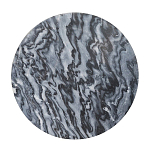 Столик кофейный с столешницей из черного мрамора Compact Black Marble Table варинант исполнения - 4 | Loft Concept в Ростове-на-Дону