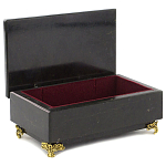 Шкатулка из натурального камня змеевик чёрного цвета Stone Casket варинант исполнения - 4 | Loft Concept в Ростове-на-Дону