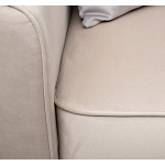 Диван двухместный раскладной светло-серый с кантом Pride варинант исполнения - 5 | Loft Concept в Ростове-на-Дону