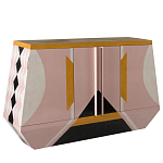 Дизайнерский комод с геометрическим рисунком Arredi варинант исполнения - 1 | Loft Concept в Ростове-на-Дону