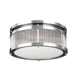 Потолочный светильник с цилиндрическим плафоном из рифленого прозрачного стекла Feiss варинант исполнения - 5 | Loft Concept в Ростове-на-Дону