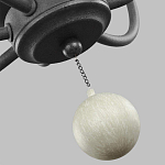 Люстра с 6-ю лампами и кремовыми деревянными бусинами Feiss варинант исполнения - 7 | Loft Concept в Ростове-на-Дону