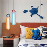 Подвесной светильник с стеклянным плафоном Polly варинант исполнения - 4 | Loft Concept в Ростове-на-Дону