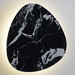 Бра треугольной формы из искусственного мрамора черного цвета Длина 47 см Ginger & Jagger варинант исполнения - 2 | Loft Concept в Ростове-на-Дону