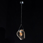 Подвесной светильник со стеклянном плафоном в форме бокала Kaleido варинант исполнения - 3 | Loft Concept в Ростове-на-Дону