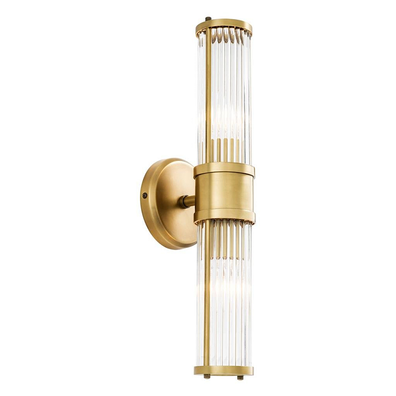  Wall Lamp Claridges Double Brass       -- | Loft Concept 