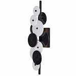 Бра светодиодное из черно-белых дисков Contrast Sample варинант исполнения - 3 | Loft Concept в Ростове-на-Дону