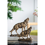 Фигурка Волк Gold варинант исполнения - 6 | Loft Concept в Ростове-на-Дону