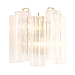 Бра с вертикальными стеклянными подвесками Hexagon Tube Light варинант исполнения - 3 | Loft Concept в Ростове-на-Дону