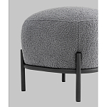 Пуф Стоун букле Fluffy темно-серый варинант исполнения - 2 | Loft Concept в Ростове-на-Дону