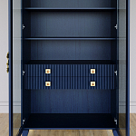 Дизайнерский шкаф витрина Elsa Dreams Blue с 4-мя ящиками варинант исполнения - 6 | Loft Concept в Ростове-на-Дону