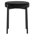 Табурет с мягким круглым сиденьем RIO Black варинант исполнения - 2 | Loft Concept в Ростове-на-Дону