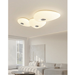 Потолочный светильник с тремя овальными матовыми плафонами TRIDalmen варинант исполнения - 3 | Loft Concept в Ростове-на-Дону