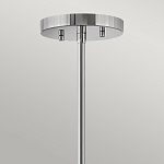 Потолочный светильник с двухслойным белым текстильным абажуром Hinkley варинант исполнения - 13 | Loft Concept в Ростове-на-Дону