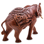 Статуэтка из дерева суар в виде слона Two Tusks варинант исполнения - 2 | Loft Concept в Ростове-на-Дону