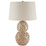 Настольная лампа с декоративными элементами в виде ракушек Frosting варинант исполнения - 3 | Loft Concept в Ростове-на-Дону