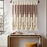 Плетеное настенное украшение с кистями Caballo Wall Hanging варинант исполнения - 1 | Loft Concept в Ростове-на-Дону