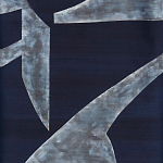 Обои ручная роспись в стиле Арт-деко Symphony Colourway SC-104 on Kyanite silk dupion варинант исполнения - 1 | Loft Concept в Ростове-на-Дону