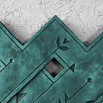 Панно «Земля Биармии» варинант исполнения - 3 | Loft Concept в Ростове-на-Дону