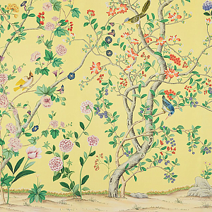 Обои ручная роспись Erdem Imperial Yellow