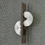 Бра  с фигурным мраморным рассеивателем Spiral of Warm Light варинант исполнения - 2 | Loft Concept в Ростове-на-Дону