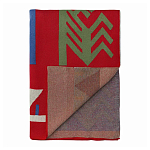 Плед хлопковый по мотивам чувашских орнаментов Ural and Siberian Patterns варинант исполнения - 2 | Loft Concept в Ростове-на-Дону