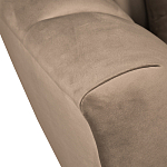 Дизайнерское кресло мягкое из серого велюра Serenity варинант исполнения - 3 | Loft Concept в Ростове-на-Дону