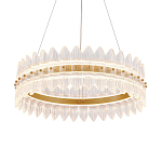 Люстра круглая с декоративными элементами в виде лепестков Round Light Flashing варинант исполнения - 1 | Loft Concept в Ростове-на-Дону