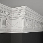 Карниз с орнаментом KO-27 варинант исполнения - 1 | Loft Concept в Ростове-на-Дону