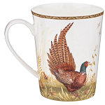 Кружка из фарфора с изображением фазанов 480 мл Hunting Porcelain Collection варинант исполнения - 1 | Loft Concept в Ростове-на-Дону